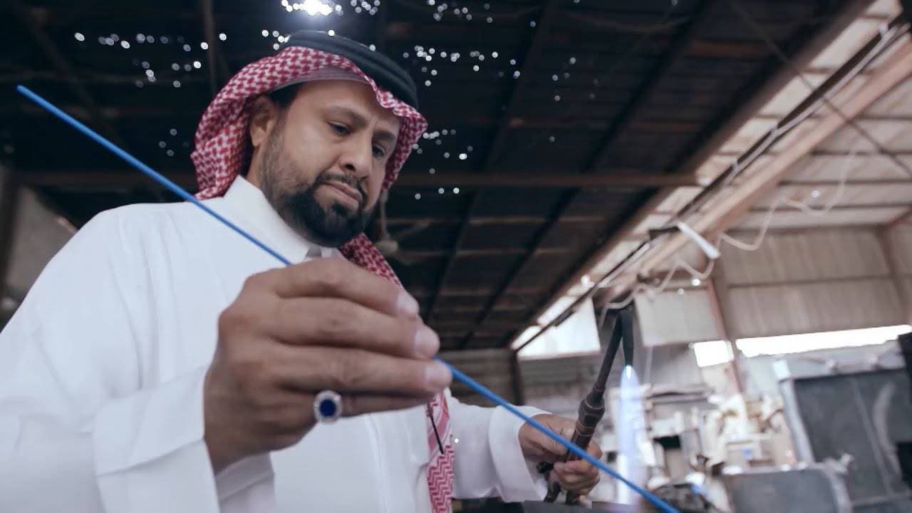 ماجد البقمي بدأ ورشته الصغيرة في منطقة "كيلو 8" جنوب طريق مكة القديم.