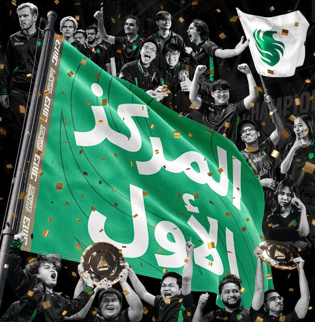 "فالكونز" السعودي بطل بطولة أندية كأس العالم للرياضات الإلكترونية