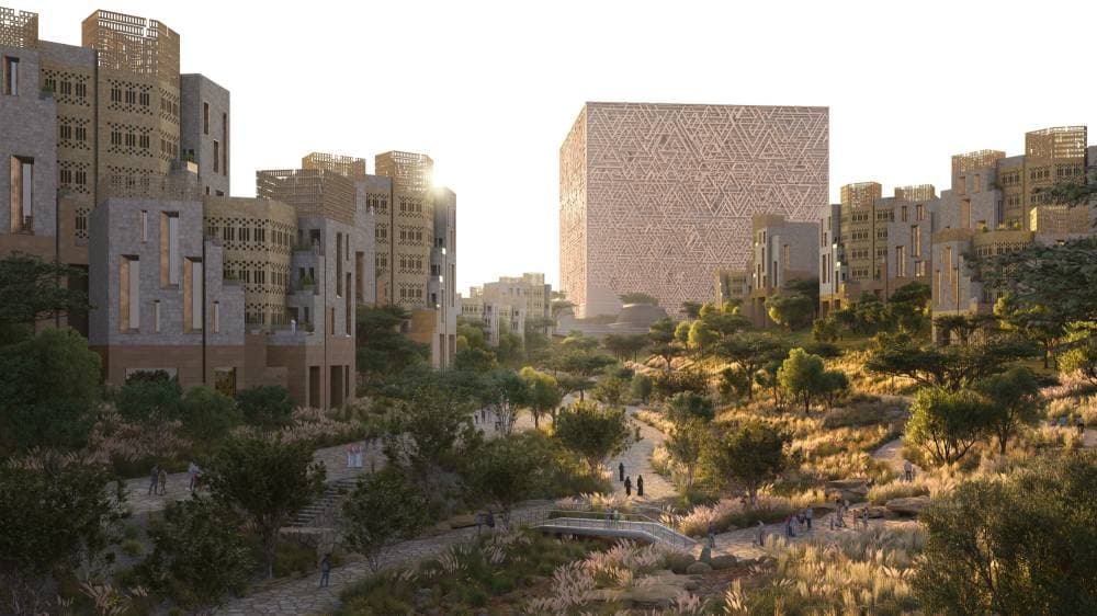 المبنى سوف يتميز بـ 10 معالم سياحية موزعة على مساحة مليوني متر مربع. المصدر: بلومبرغ