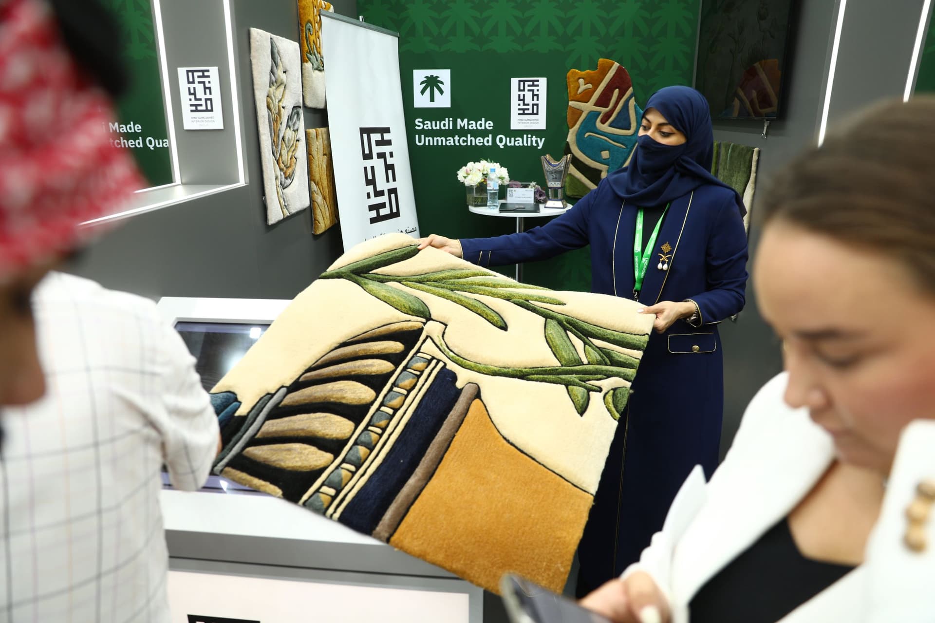 "هند المجاهد" للسجاد تواصل تعزيز الحضور السعودي عالميا من قلب روسيا