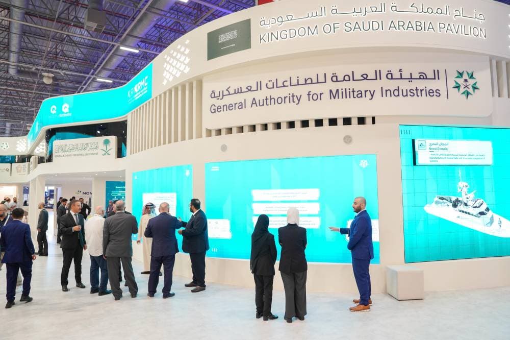 جناح السعودية في "آيدف 2025" يشهد توقيع 5 مذكرات تعزز الشراكات وتمكن الصناعات العسكرية