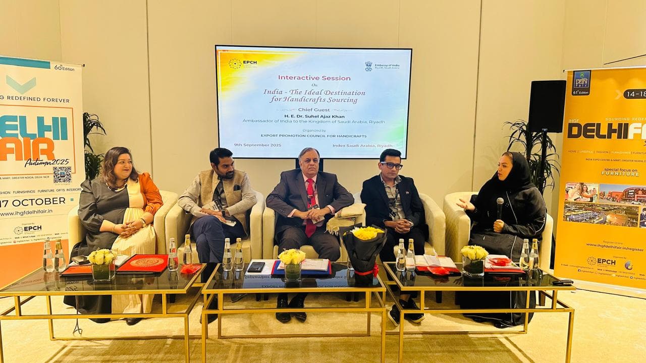 إطلاق الجناح الهندي في معرض إندكس السعودية 2025