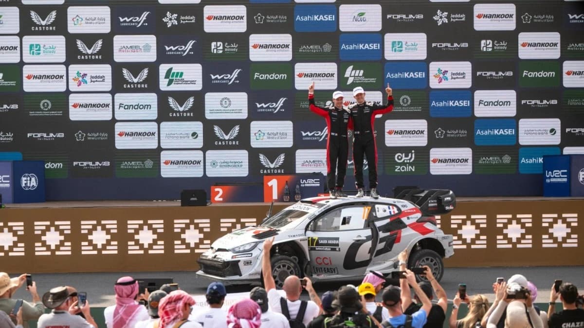 الفرنسي سيباستيان يحقق لقب بطولة العالم للراليات 2025 في السعودية