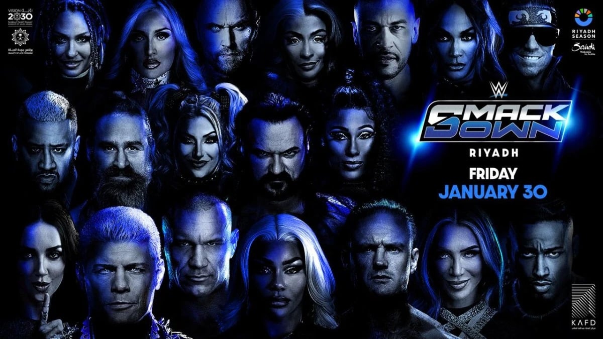 طرح تذاكر عرضي WWE SmackDown وRoyal Rumble 2026 ضمن فعاليات موسم الرياض