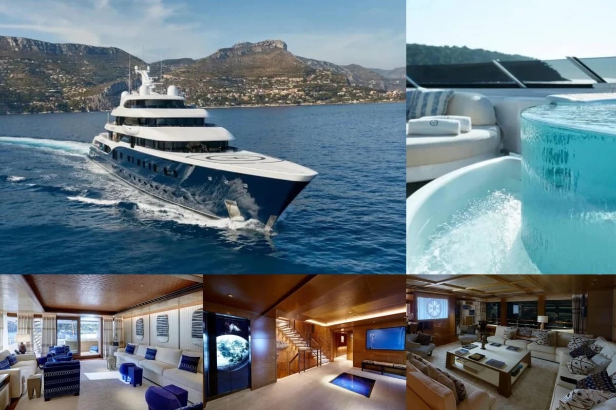 مالك نادي باريس إف سي يمتلك يختا سيمفونيا قيمته 150 مليون دولار