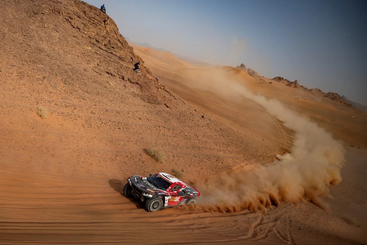 رالي داكار السعودية: الراجحي يحقق المركز الثالث في المرحلة الثانية