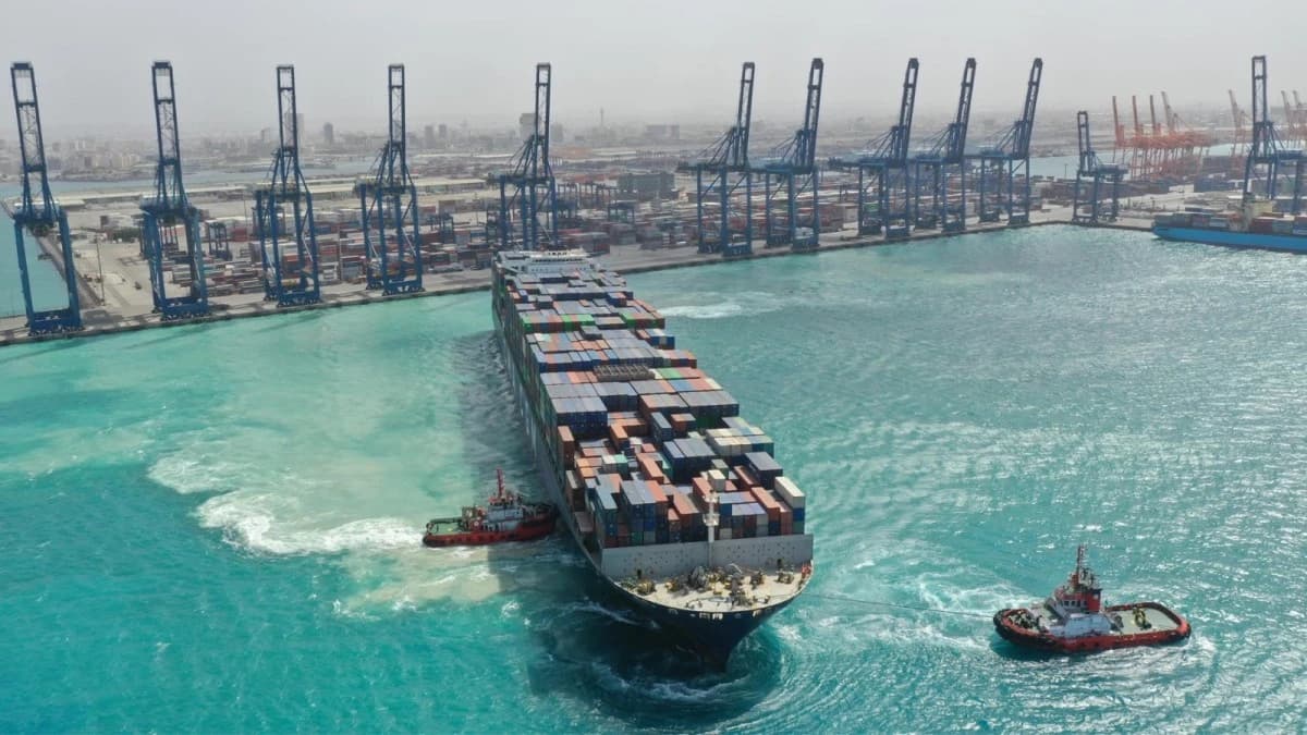 بدء تشغيل محطة حاويات ميناء الجبيل باستثمارات ملياري ريال