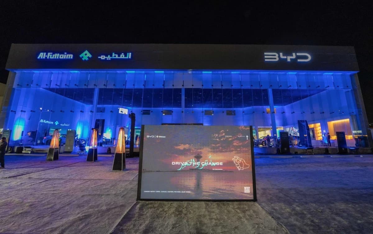 "بي واي دي" الصينية تعتزم زيادة معارضها في السعودية 50%