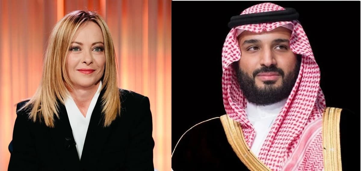 ولي العهد السعودي يتلقى اتصالا من رئيسة وزراء إيطاليا