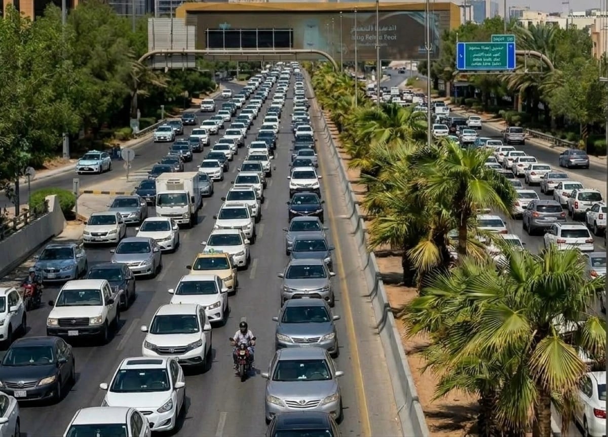 18 مليار ريال تكلفة الازدحام المروري في الرياض وجدة والدمام