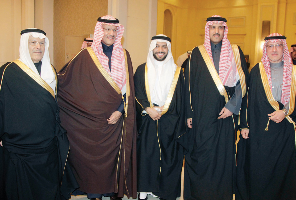 عبدالله باحمدان يحتفل بزواج نجله مهند