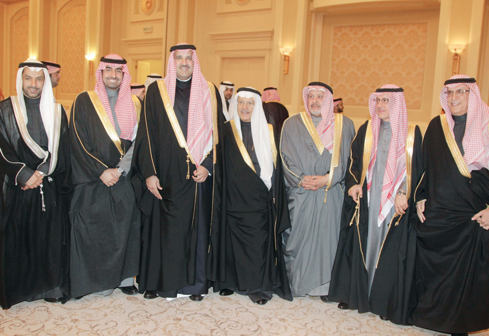 عبدالله باحمدان يحتفل بزواج نجله مهند