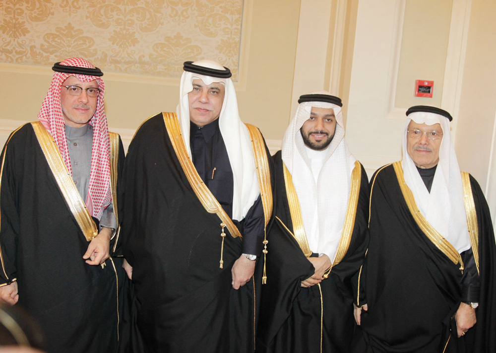 عبدالله باحمدان يحتفل بزواج نجله مهند