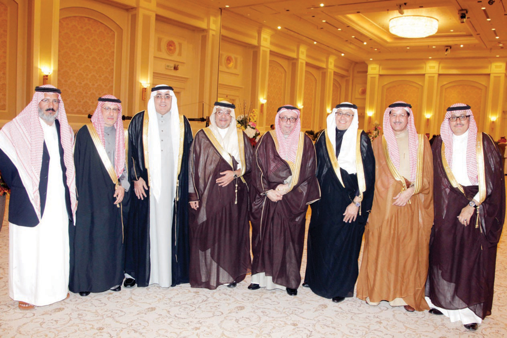 عبدالله باحمدان يحتفل بزواج نجله مهند