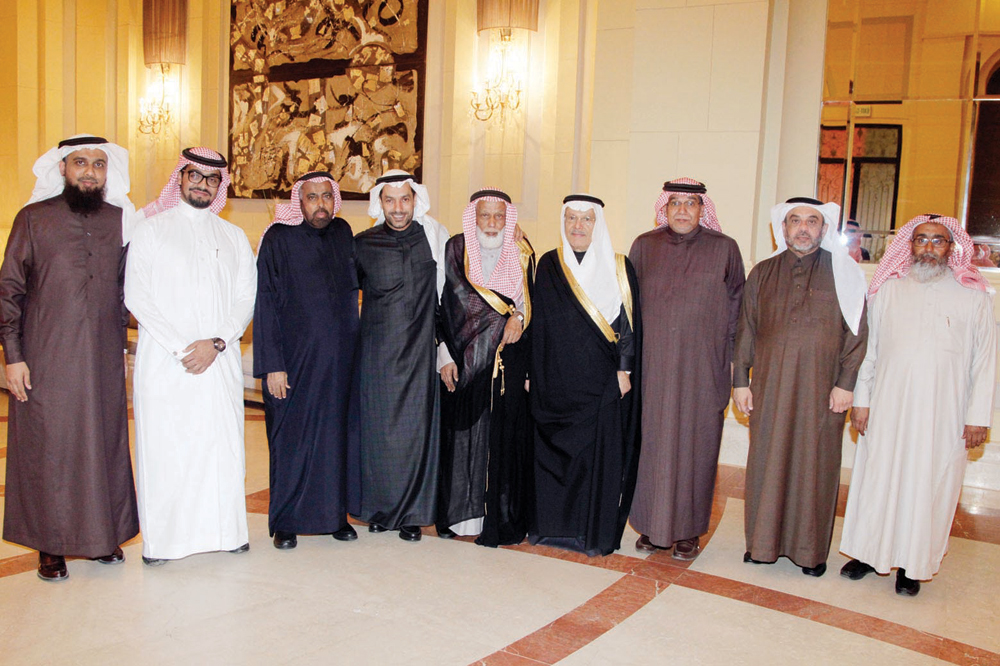 عبدالله باحمدان يحتفل بزواج نجله مهند