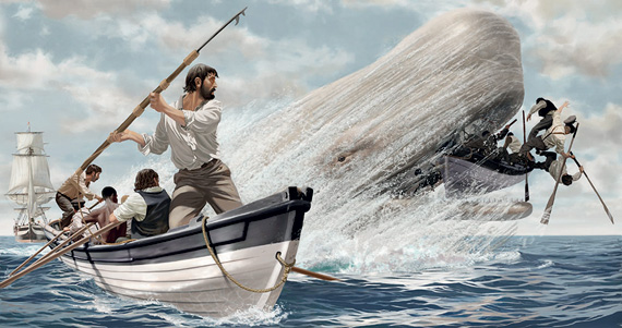 الشاشة الكبيرة .. في الصراع ما بين الحوت الأبيض والرجل الأبيض