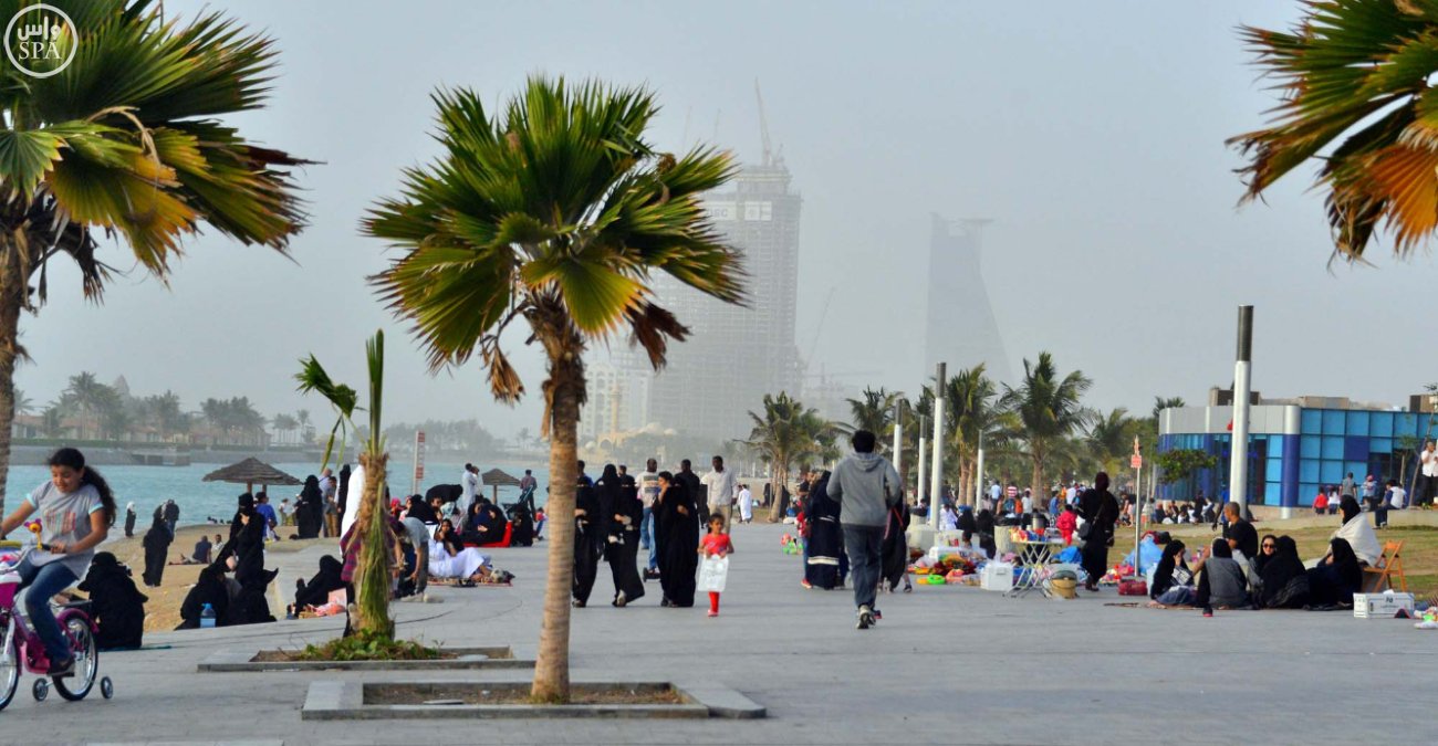 أجواء جدة الربيعية تغري المصطافين وتحقق أشغالاً فندقية تصل لـ 90%