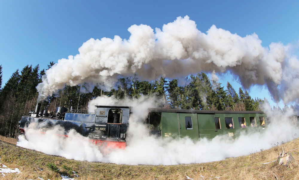 قطار البخار