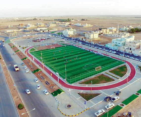 الأسياح تشهد إنشاء 4 ملاعب رياضية خلال سنتين