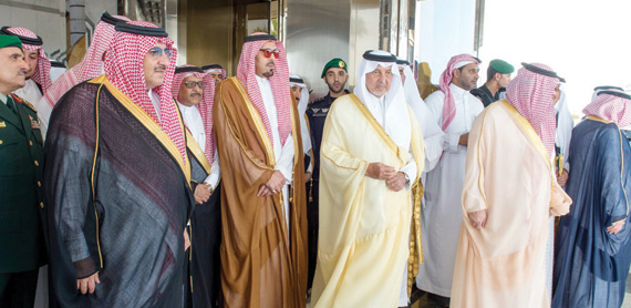 ولي العهد يصل جدة قادما من الرياض