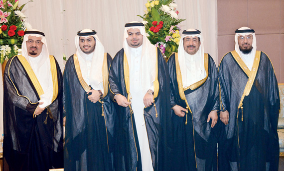 «المدالله» يحتفل بزواج نجله «خالد»