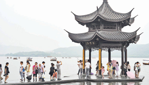 هانجتشو أفضل مدينة سياحية في الصين.