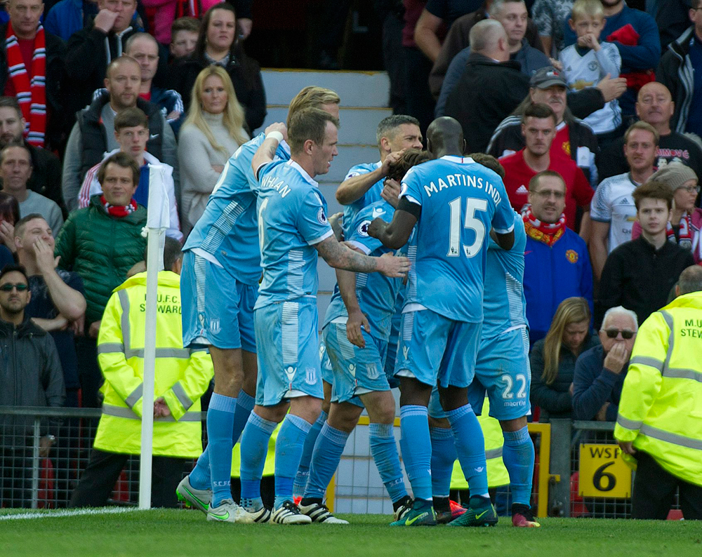 ستوك سيتي يفرض التعادل على مانشستر يونايتد