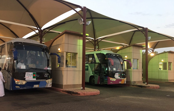 مكة : مغادرة أكثر من نصف مليون حاج