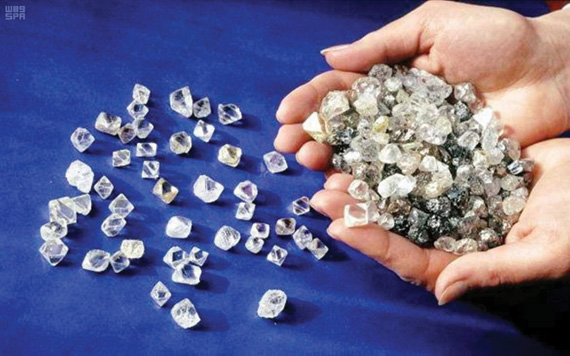 يعتبر الألماس سيد الأحجار الكريمة وأشهرها وأعلاها سموا. "واس"