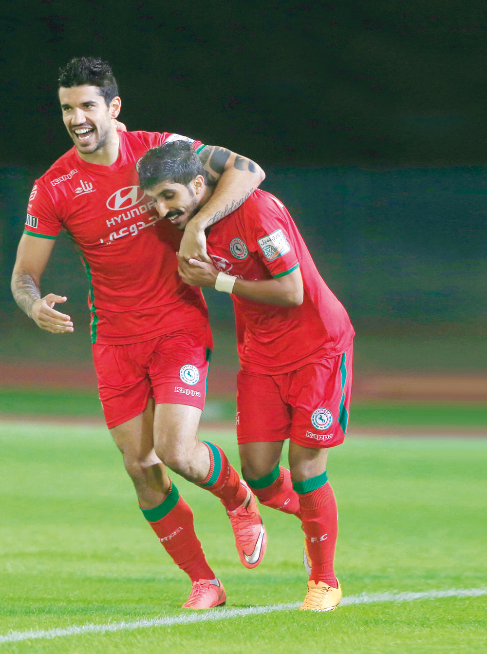 فرحة اتفاقية بهدف الكويكبي في الخليج في الجولة التاسعة.
