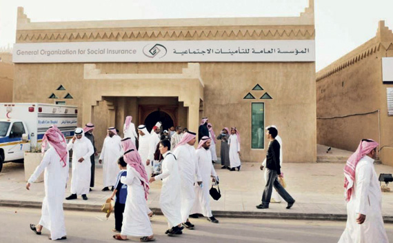 بلغ عدد المسجلين في نظام التأمينات نحو 10.5 مليون شخص.