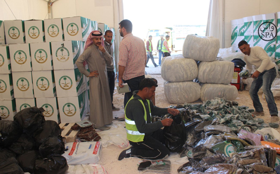 السعودية تواصل تقديم مساعداتها للنازحين في سوريا