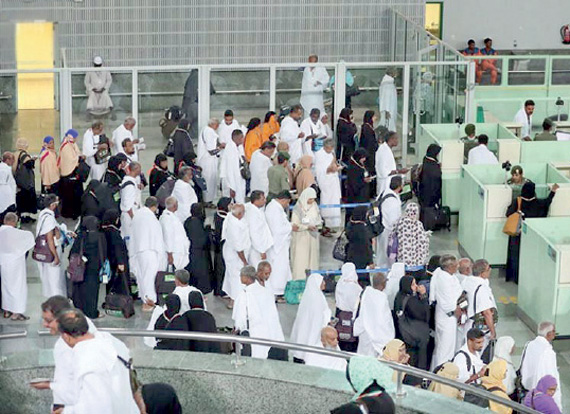 سجل قدوم المعتمرين حركةً تصاعدية منذ بدء الموسم."واس"