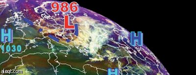 منخفض قطبي يغطي أوروبا بالثلوج.. والمملكة تتأثر بارتفاع الحرارة والرياح السطحية