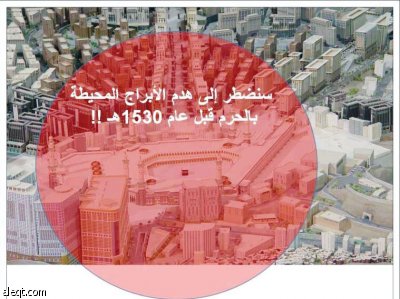 إعادة عمارة المسجد الحرام وفق نظرية كونية