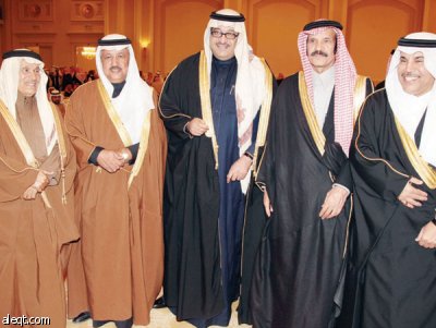 خالد المالك يحتفل بزفاف نجله