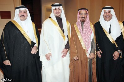 خالد المالك يحتفل بزفاف نجله