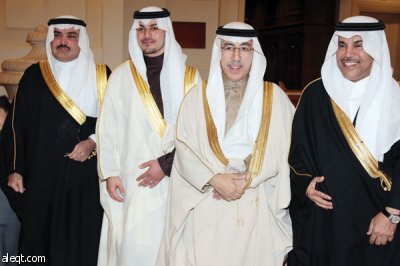 خالد المالك يحتفل بزفاف نجله