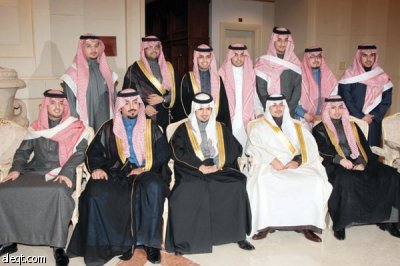 خالد المالك يحتفل بزفاف نجله