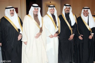 خالد المالك يحتفل بزفاف نجله