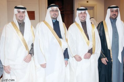 خالد المالك يحتفل بزفاف نجله