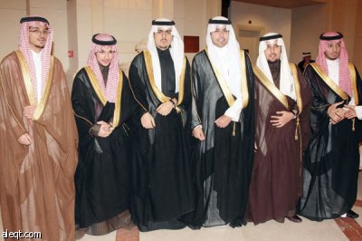 خالد المالك يحتفل بزفاف نجله