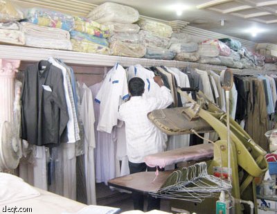 مغاسل ملابس في ذروة المنافسة.. ولا شيء أقل من "ريال"!