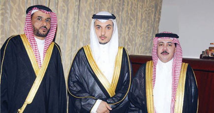 الدخيل يحتفل بزفافه