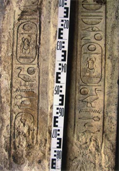 اكتشاف معابد فرعونية داخل أسوار قلعة عسكرية في شبه جزيرة سيناء