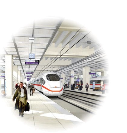 بناء مسارات سكك الحديد