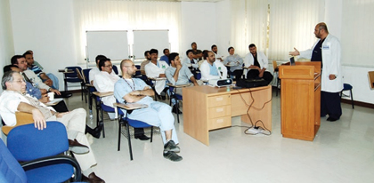 8 دورات في المعالجة المتقدمة لإصابات الحوادث في "الفهد الطبية"