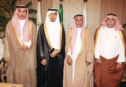 الربيق والشعلان يحتفلان بـ"سامي"