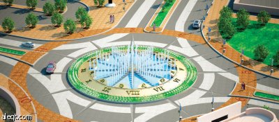 أمانة جدة تبدأ تنفيذ مشروع نافورة ميدان الأمير عبد المجيد