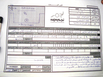 رقم نجم الحوادث المرورية الرياض